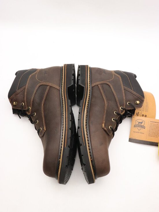 New Irish Setter Kittson Work Boots Men\'s Sz 13 D Brown Leather Slip Resistant